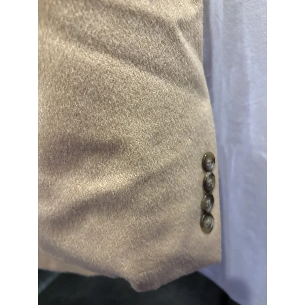 Jos.  a Bank 100% Camel Hair Sport Coat Blazer Men's 50R Tan Beige 2 Button